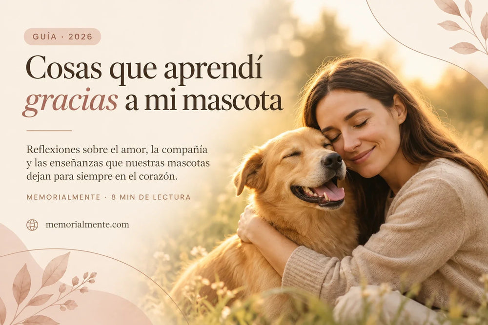 🐾 Cosas que aprendí gracias a mi mascota: lecciones de amor y vida