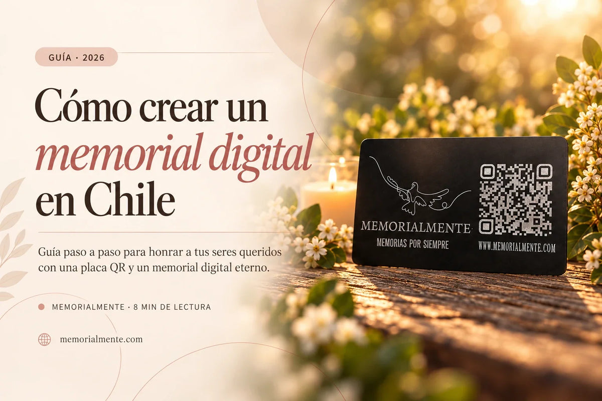 Cómo crear un memorial digital en Chile
