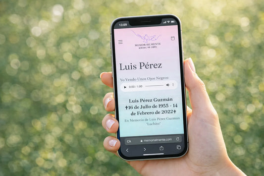 Renovación de planes Memorialmente, servicio digital de homenaje y recuerdo eterno accesible desde el celular